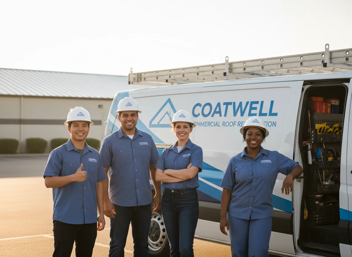 Commercial roof coating company in Covina, CA